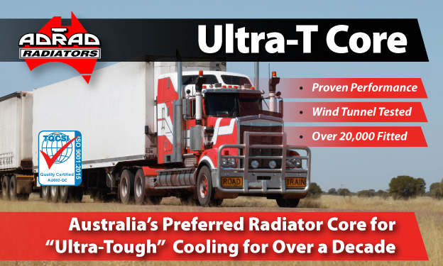 Ultra-T Cores, Australia's Preferred Radiator Core for Ultra-Tough Cooling for over a decade